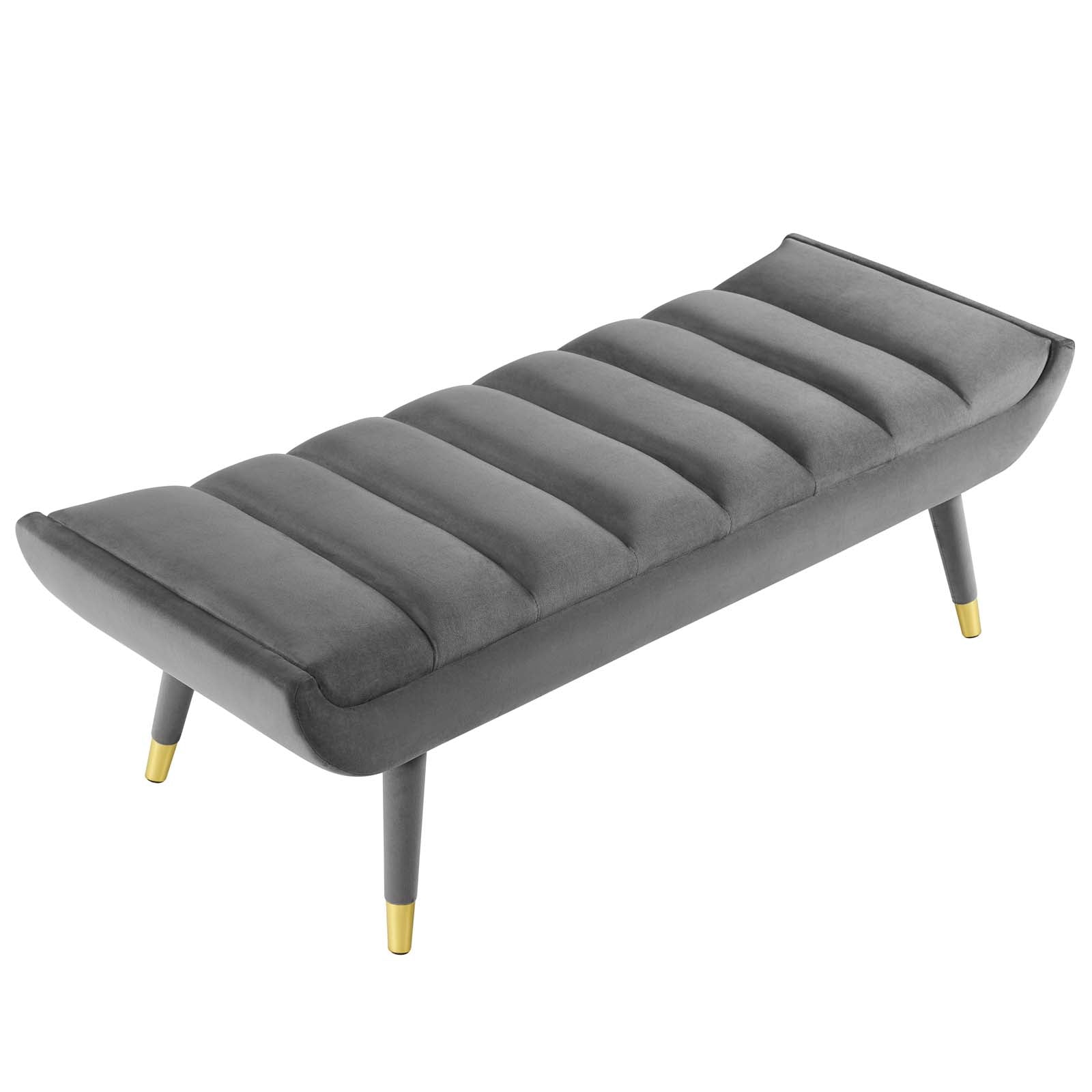 Modway Guess Channel Tufted Performance Velvet Accent Bench | Stools & Benches | 