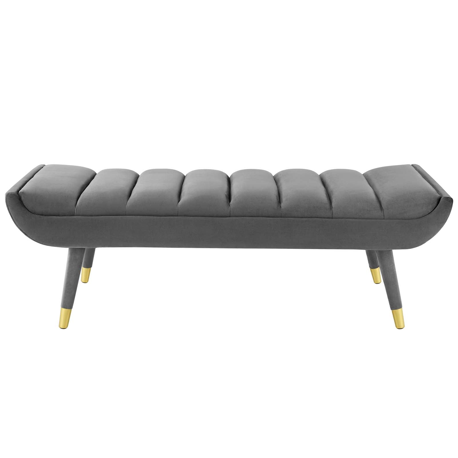 Modway Guess Channel Tufted Performance Velvet Accent Bench | Stools & Benches | 