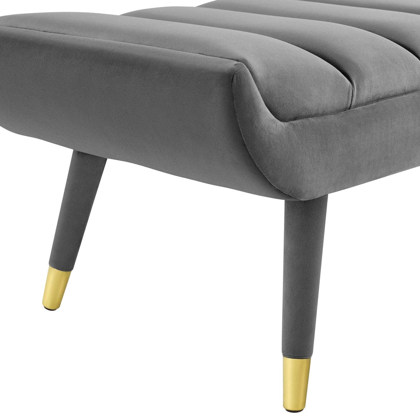 Modway Guess Channel Tufted Performance Velvet Accent Bench | Stools & Benches | 