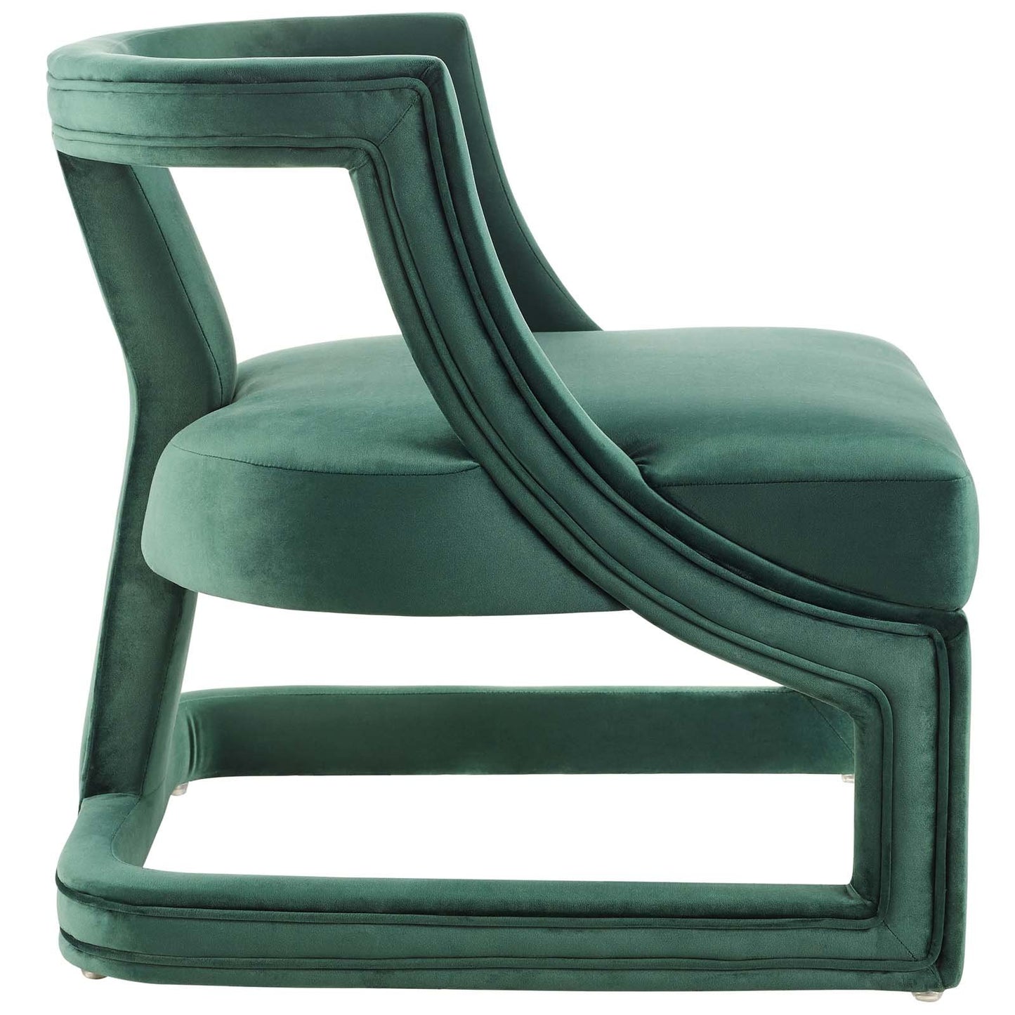 Modway Requisite Accent Lounge Performance Velvet Armchair