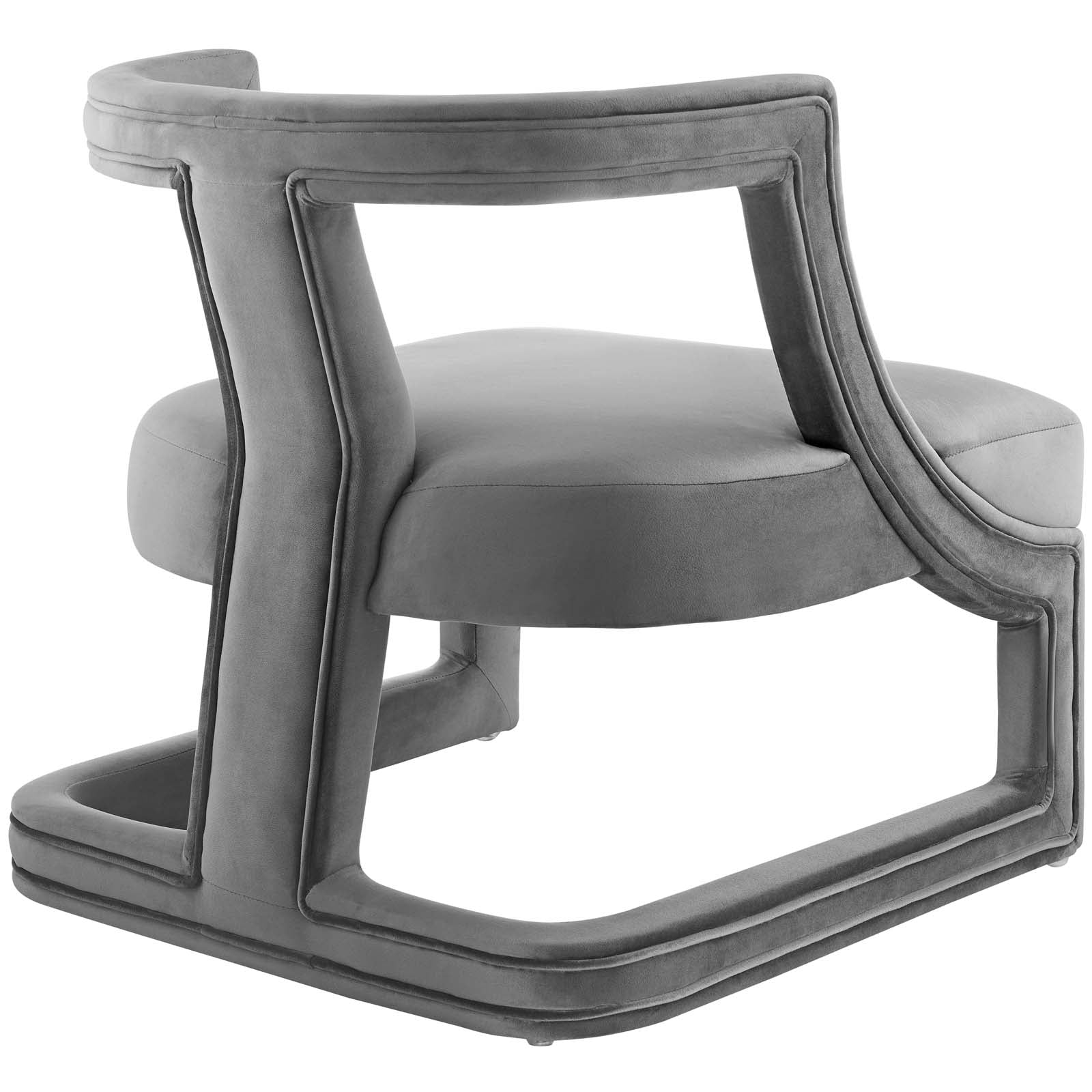 Requisite Accent Lounge Performance Velvet Armchair By Modway - EEI-3485 | Armchairs | Modishstore - 4