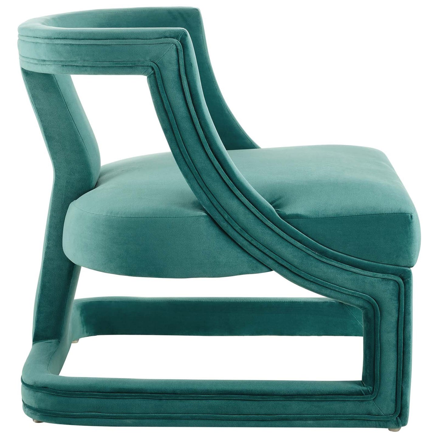 Modway Requisite Accent Lounge Performance Velvet Armchair