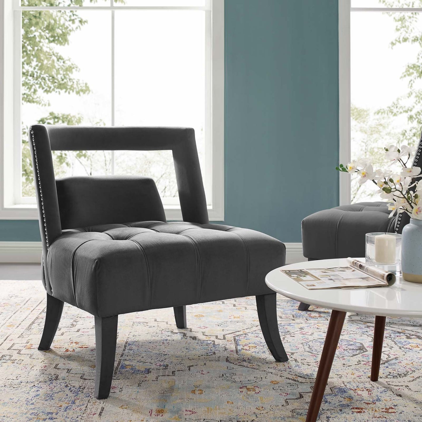 Modway Honor Accent Lounge Performance Velvet Armchair