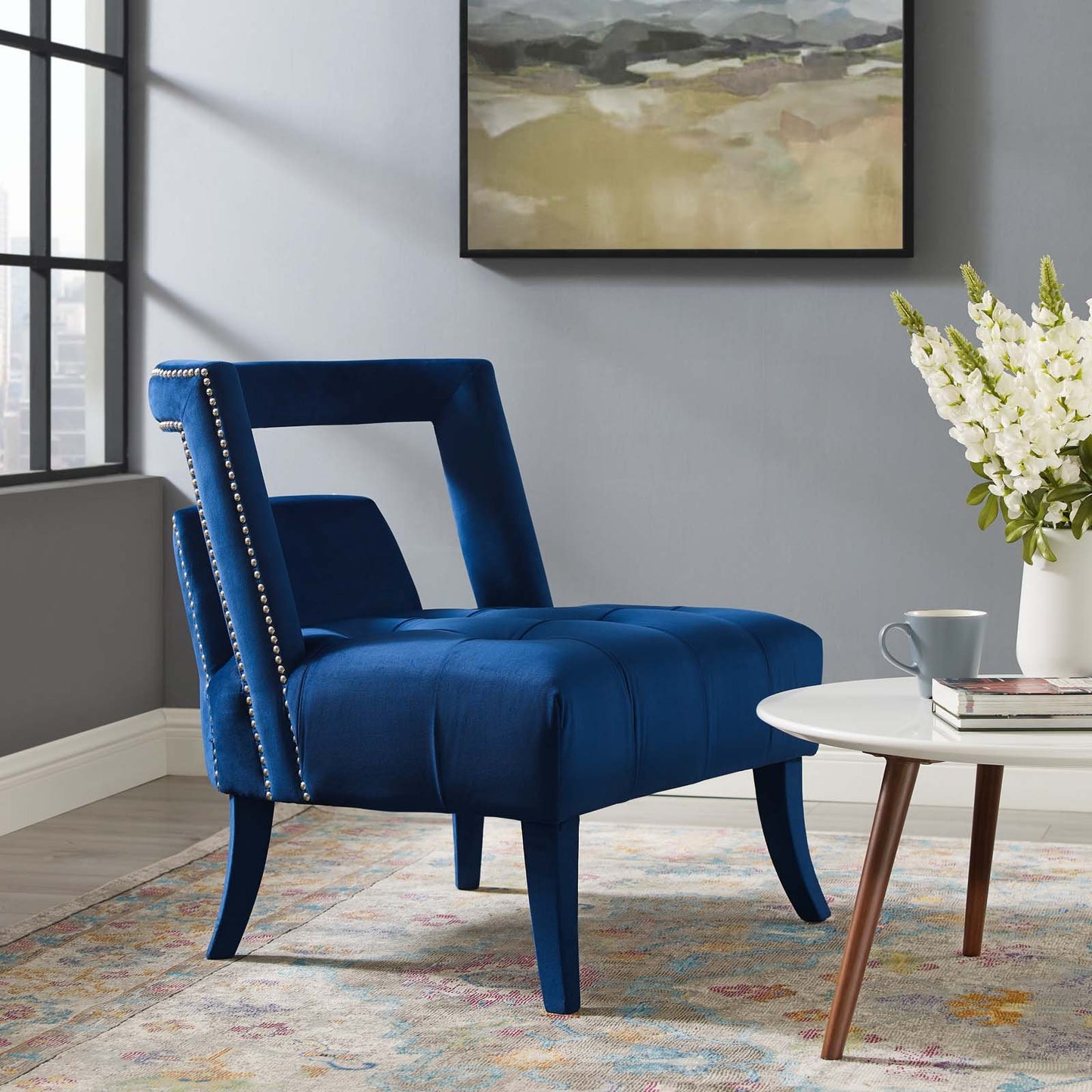 Modway Honor Accent Lounge Performance Velvet Armchair