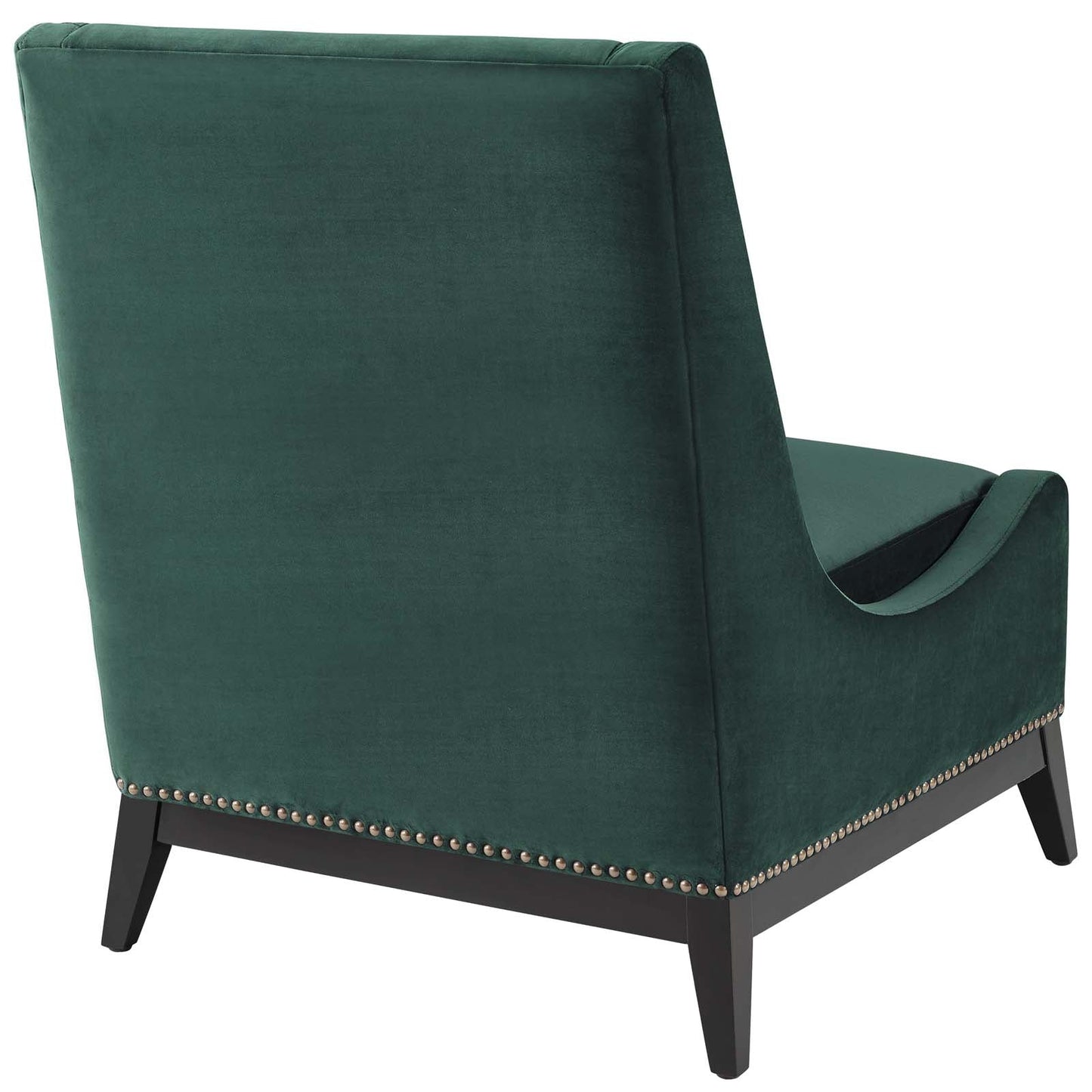 Modway Confident Accent Upholstered Performance Velvet Lounge Chair | Lounge Chairs | 