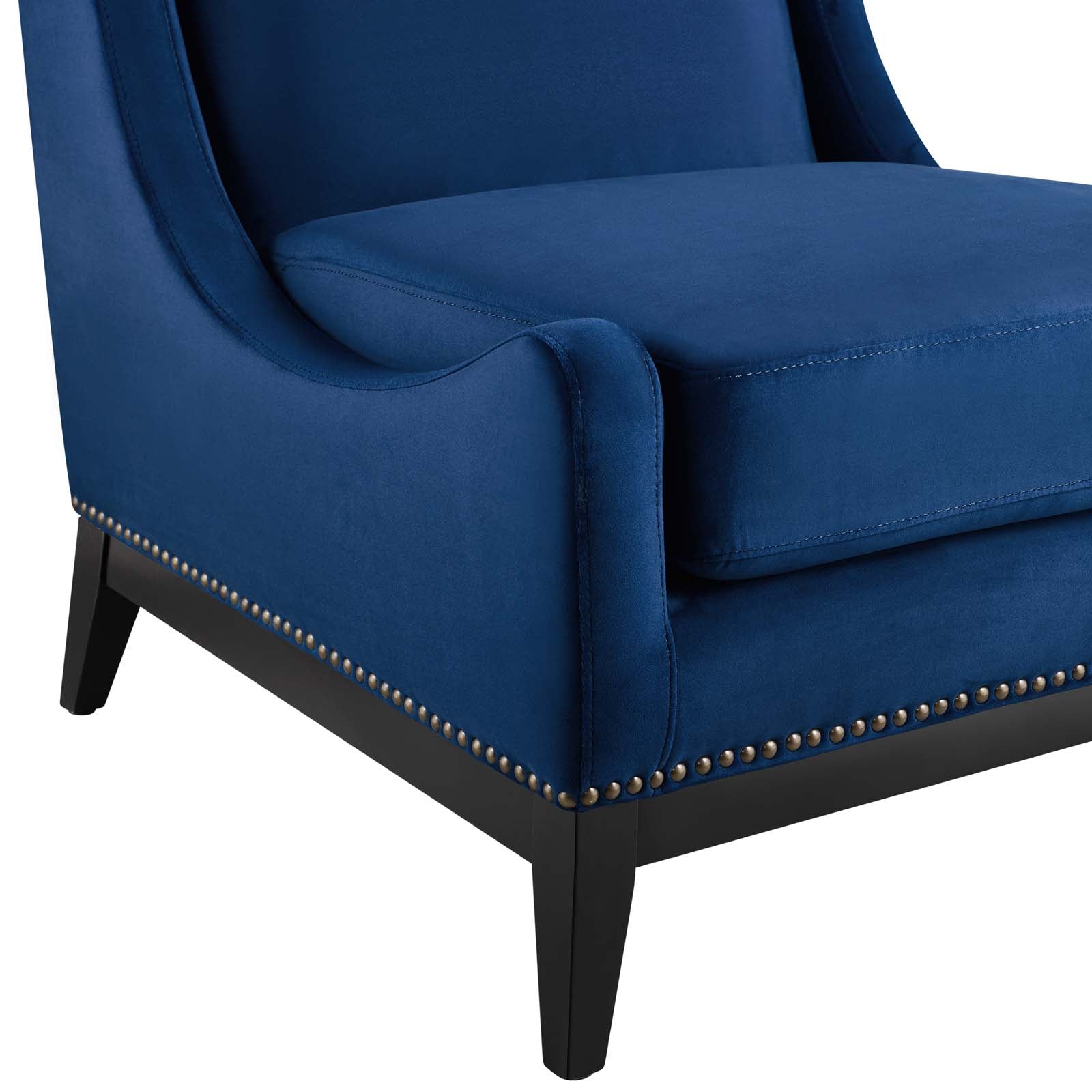 Modway Confident Accent Upholstered Performance Velvet Lounge Chair | Lounge Chairs | 