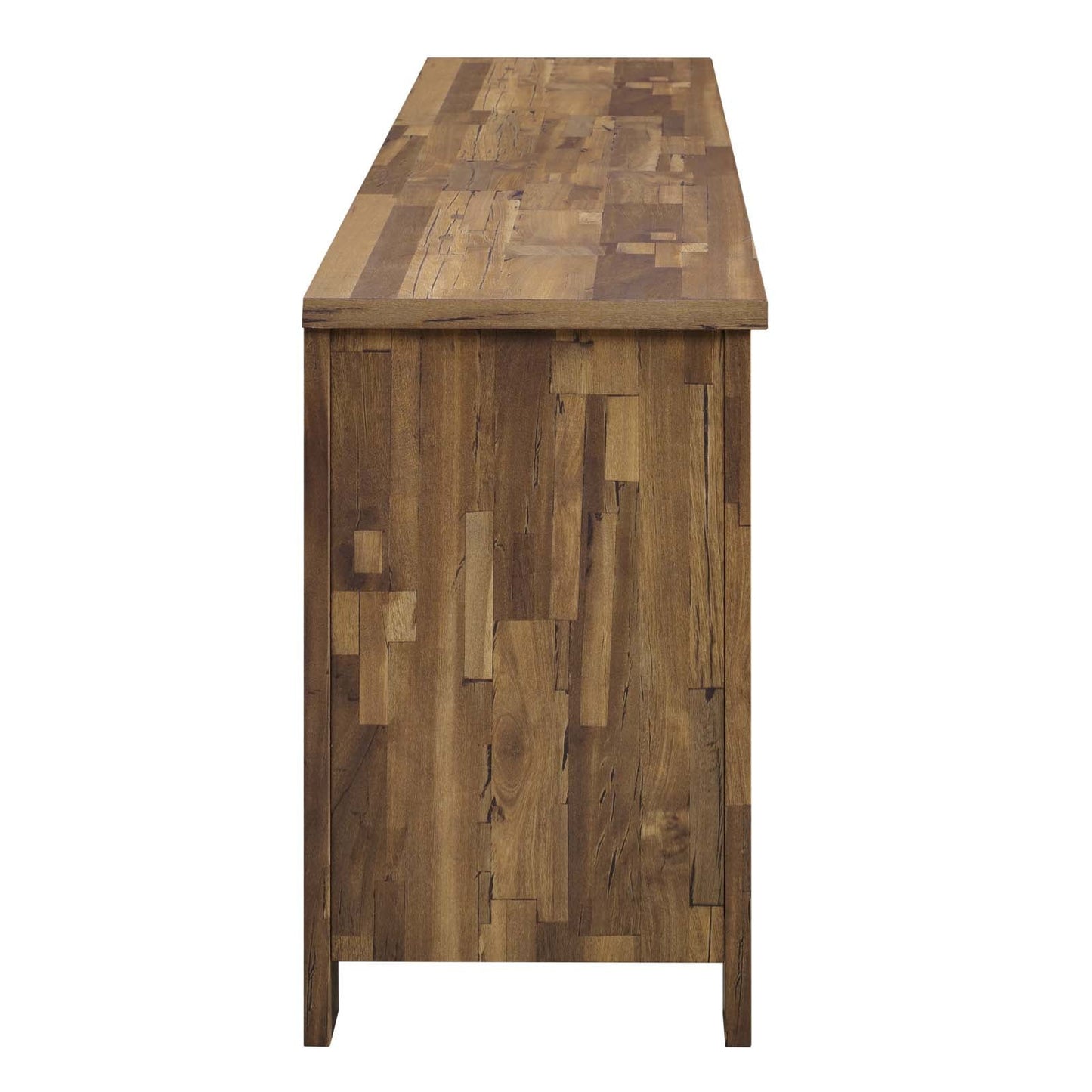 Modway Cheshire 70" Rustic Sliding Door Buffet Table Sideboard | Sideboards | 