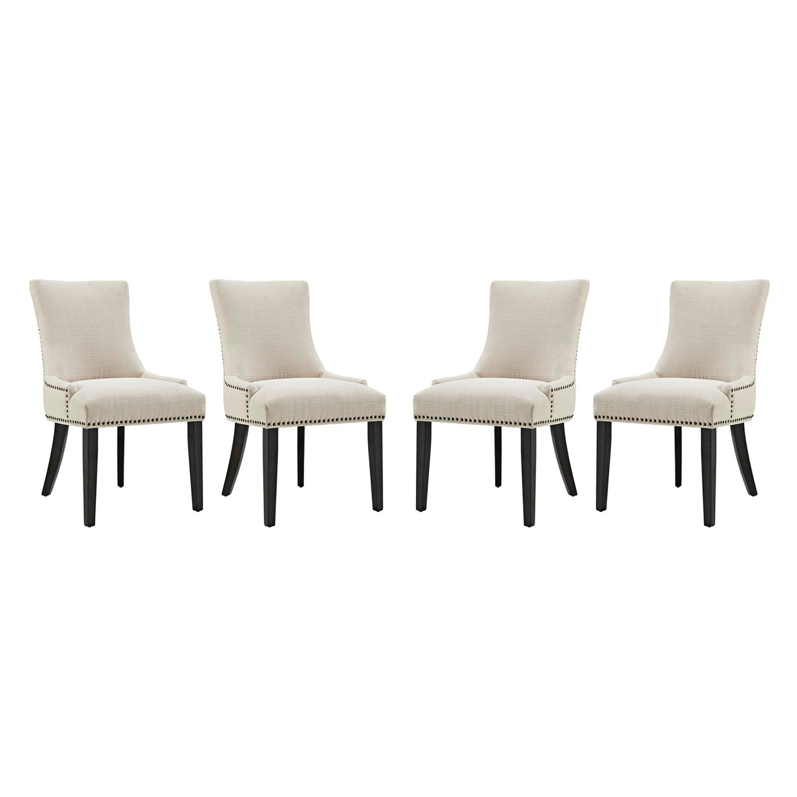 Modway Marquis Dining Chair Fabric Set of 4 | Dining Chairs | Modishstore-5