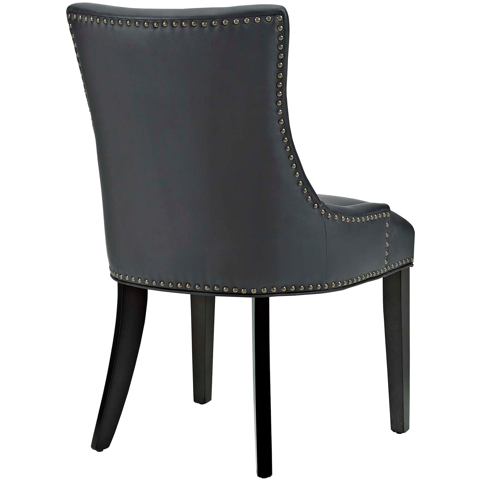 Modway Marquis Dining Chair Faux Leather Set of 4 | Dining Chairs | Modishstore-4
