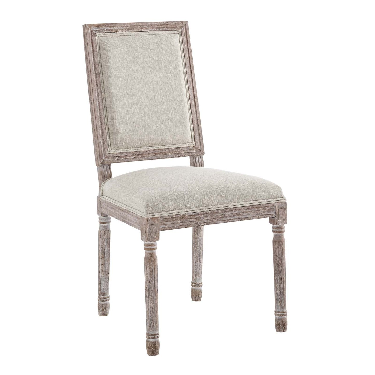 Modway Court Dining Side Chair Upholstered Fabric Set of 2 | Dining Chairs | 