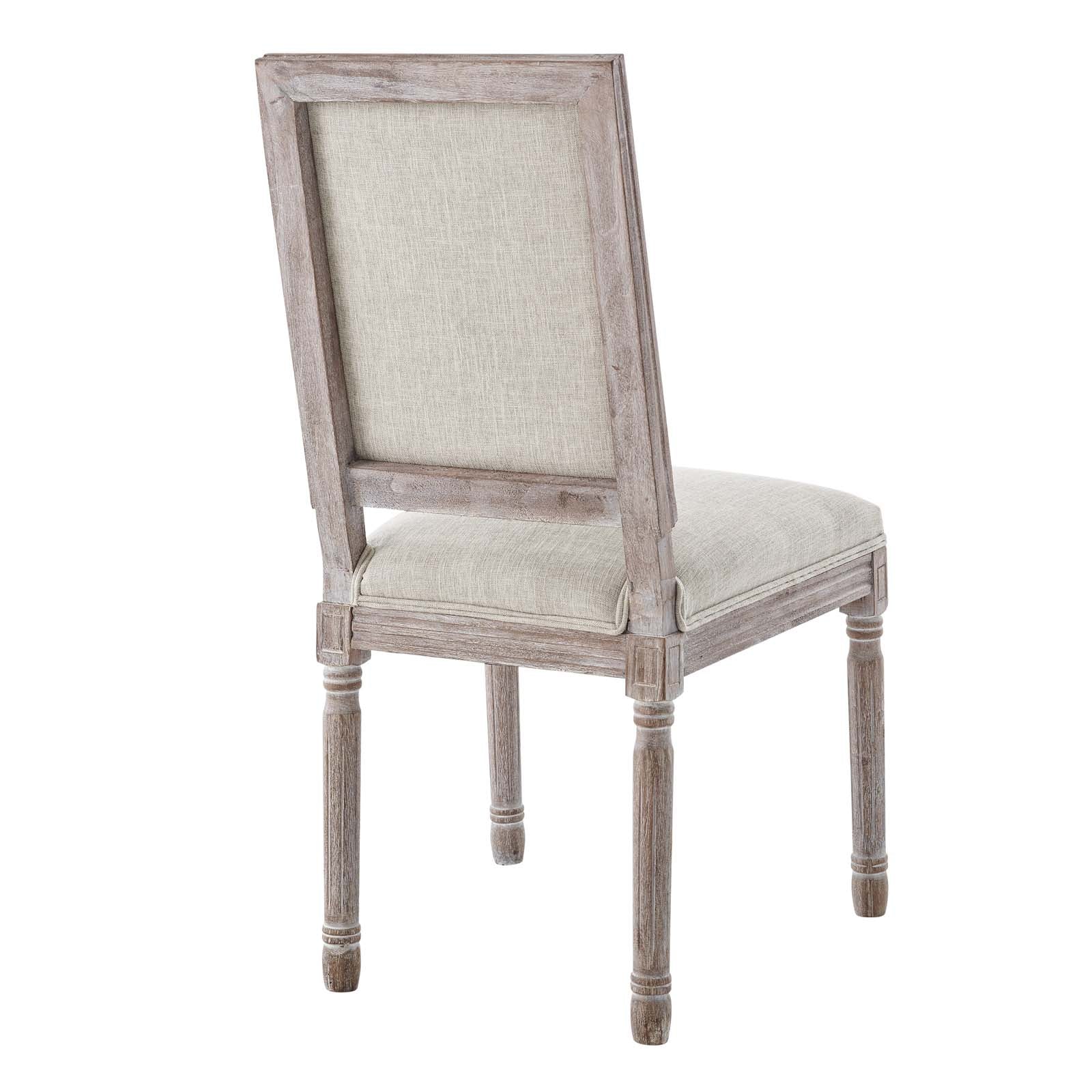 Modway Court Dining Side Chair Upholstered Fabric Set of 2 | Dining Chairs | 
