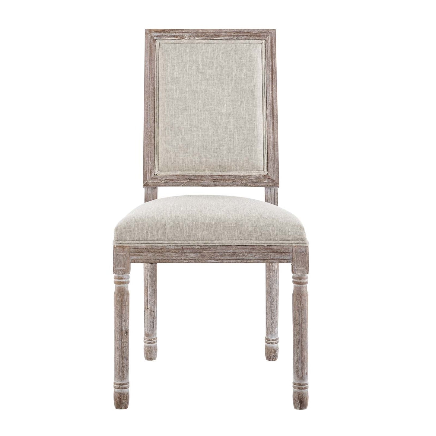 Modway Court Dining Side Chair Upholstered Fabric Set of 2 | Dining Chairs | 