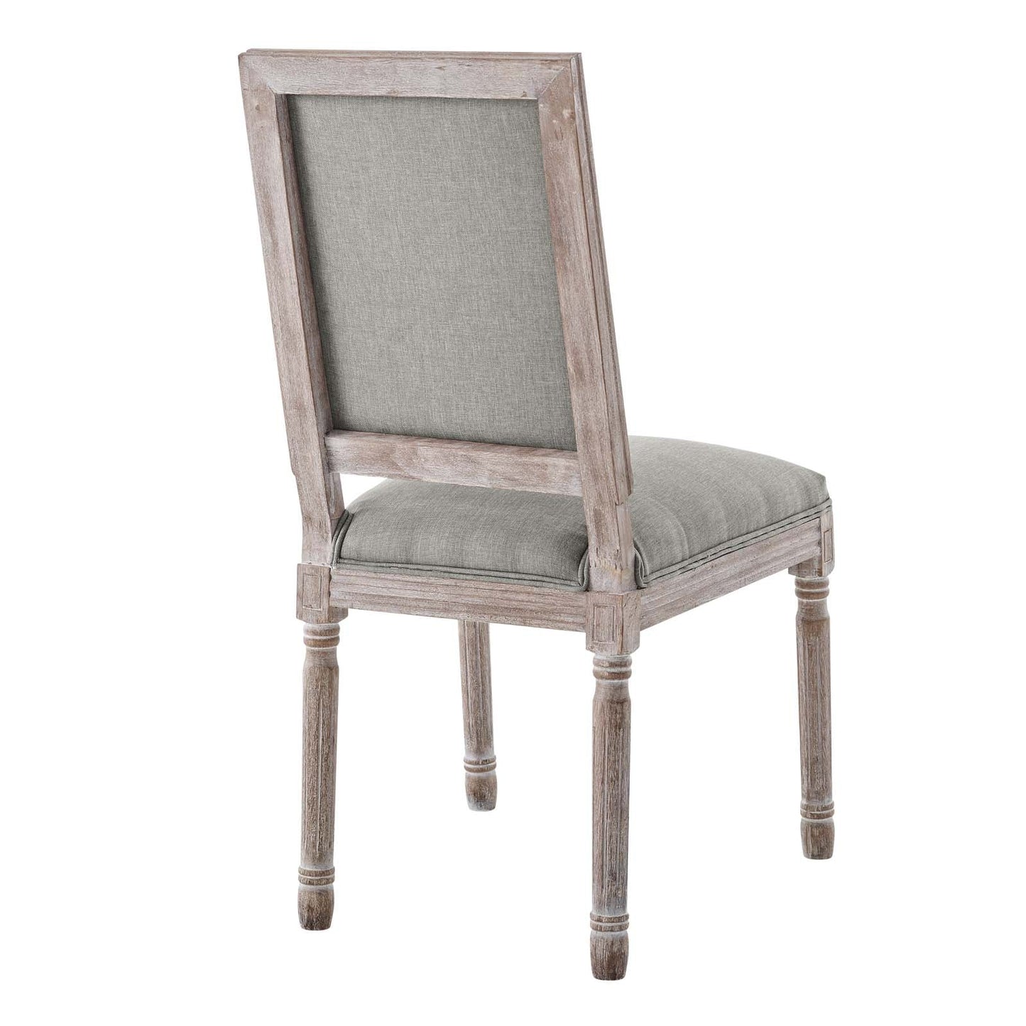 Modway Court Dining Side Chair Upholstered Fabric Set of 2 | Dining Chairs | 