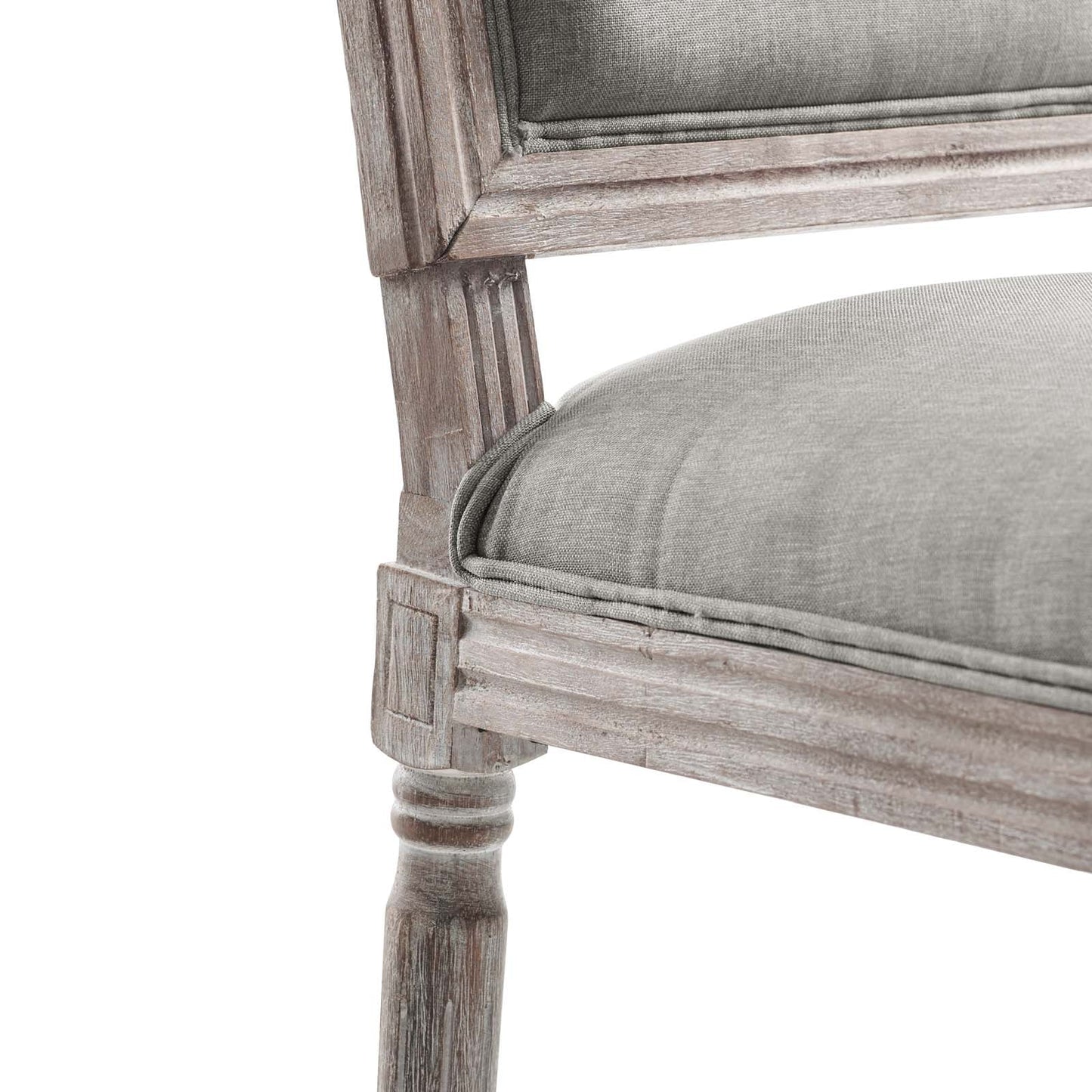 Modway Court Dining Side Chair Upholstered Fabric Set of 2 | Dining Chairs | 