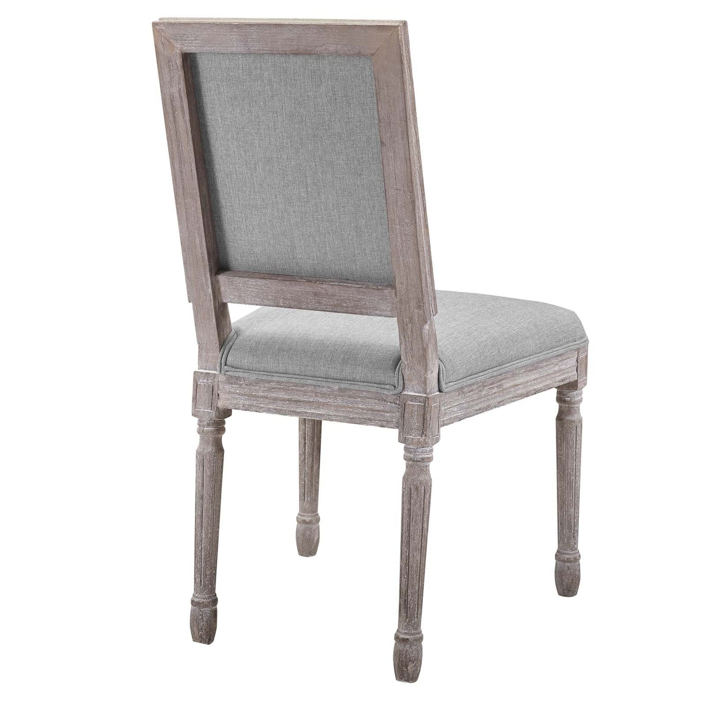 Modway Court Dining Side Chair Upholstered Fabric Set of 4 | Dining Chairs | 