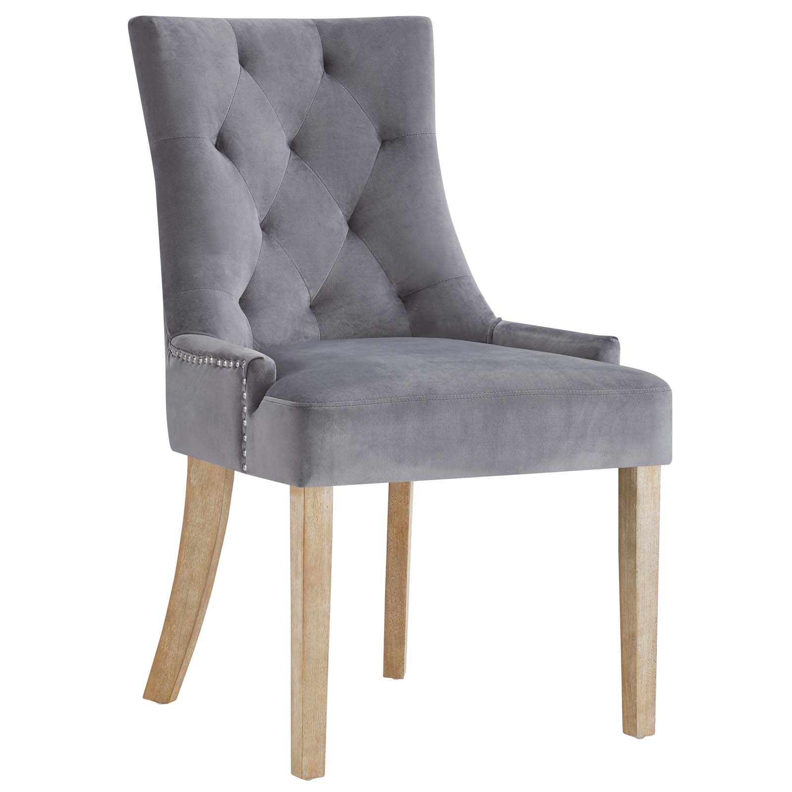 Modway Pose Dining Chair Performance Velvet Set of 4 | Dining Chairs | Modishstore-14
