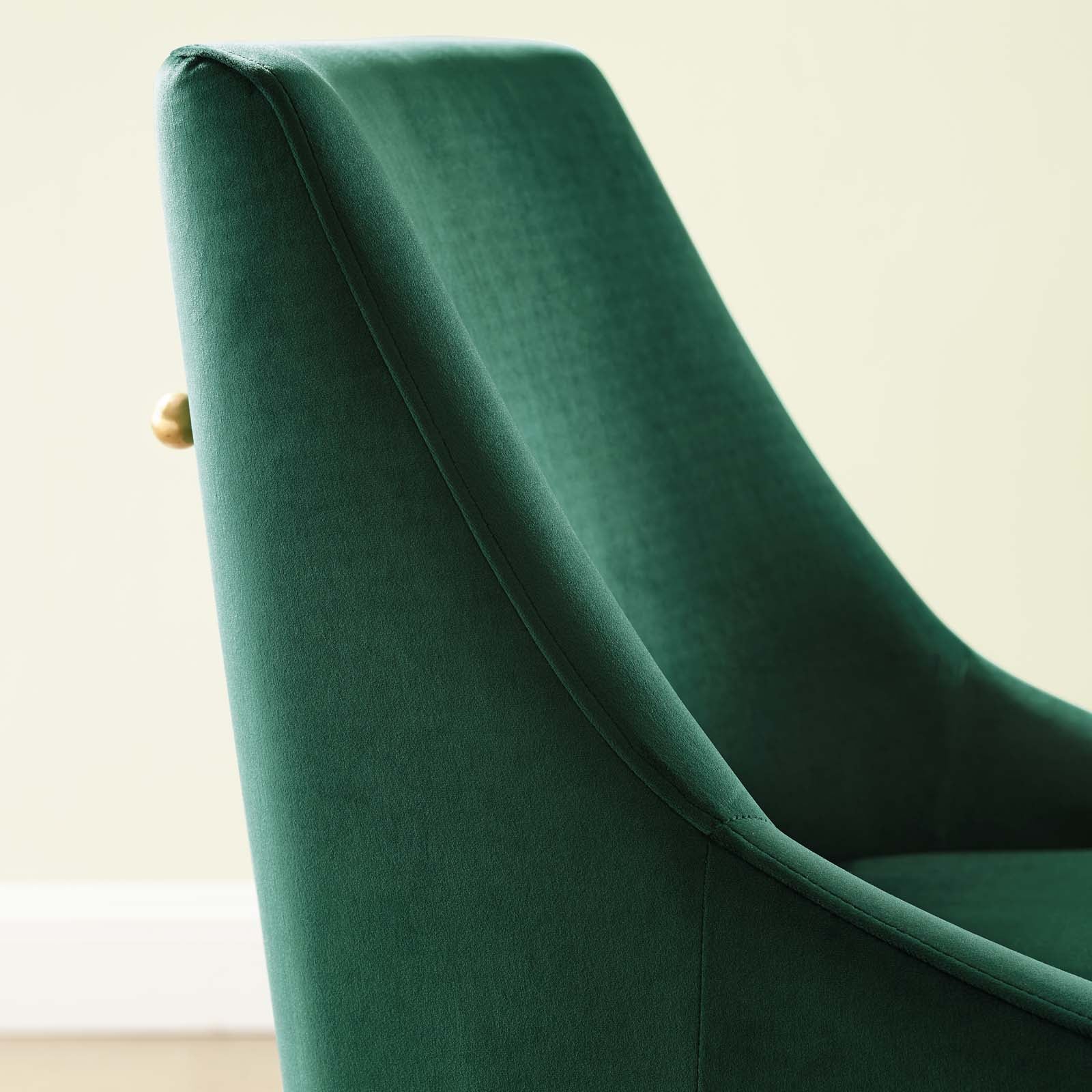 Modway Discern Upholstered Performance Velvet Dining Chair | Dining Chairs | 