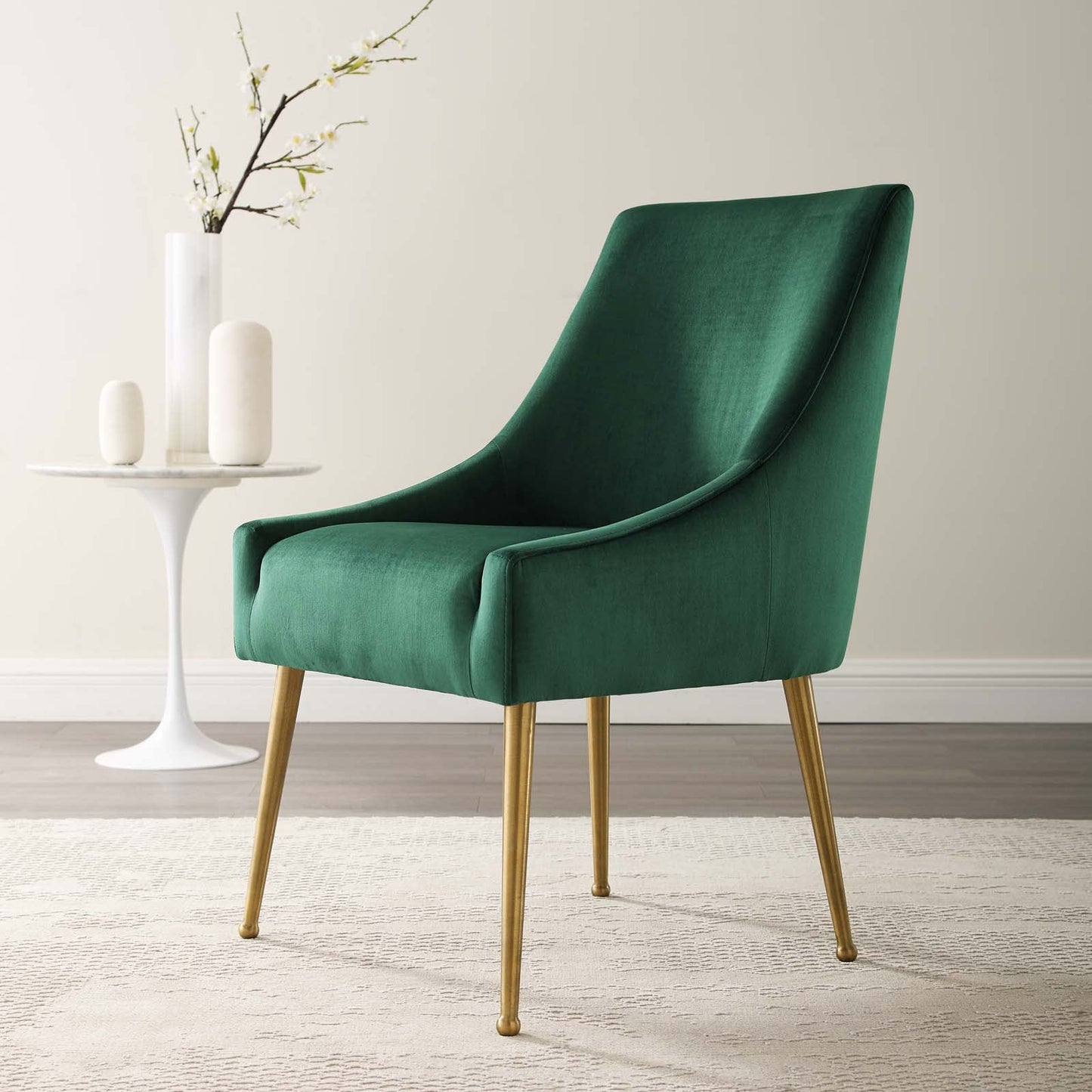 Modway Discern Upholstered Performance Velvet Dining Chair | Dining Chairs | 