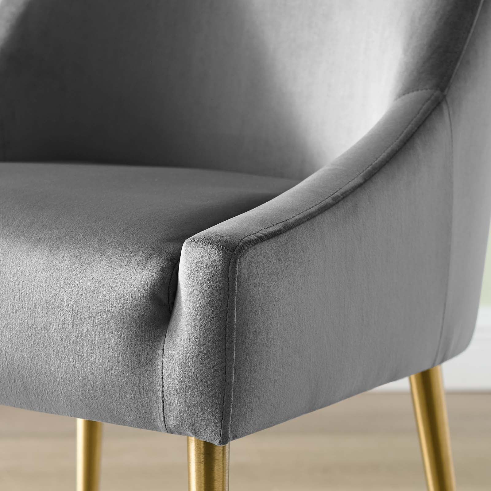 Modway Discern Upholstered Performance Velvet Dining Chair | Dining Chairs | 