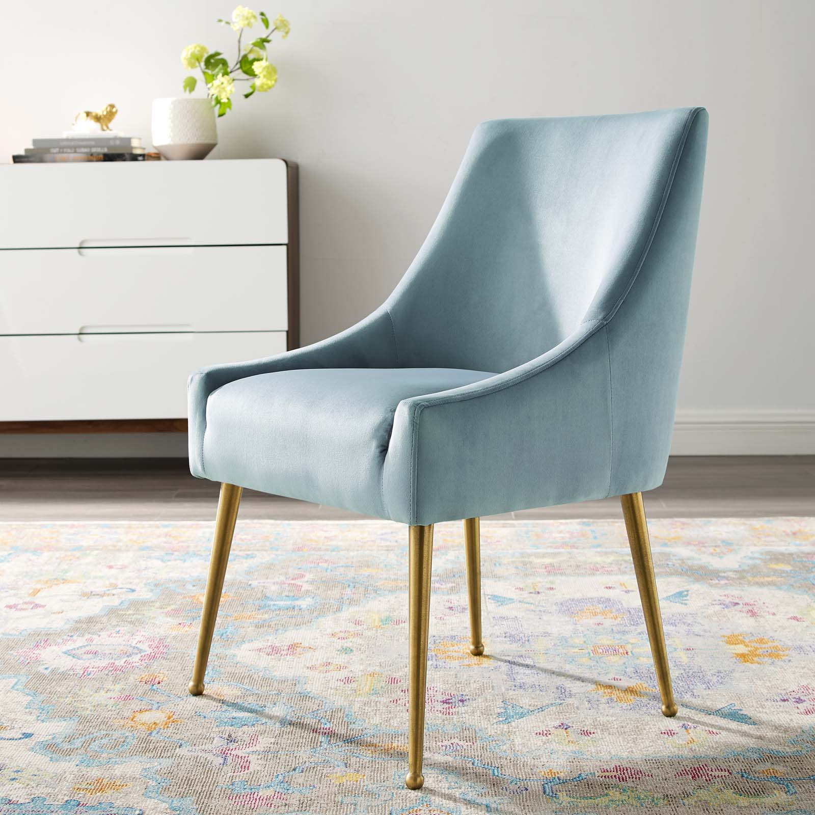 Modway Discern Upholstered Performance Velvet Dining Chair | Dining Chairs | 