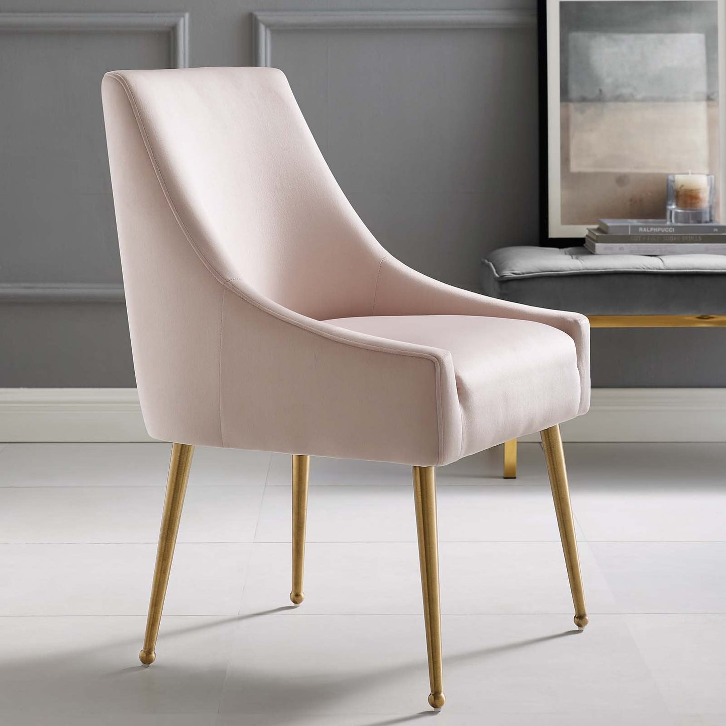 Modway Discern Upholstered Performance Velvet Dining Chair | Dining Chairs