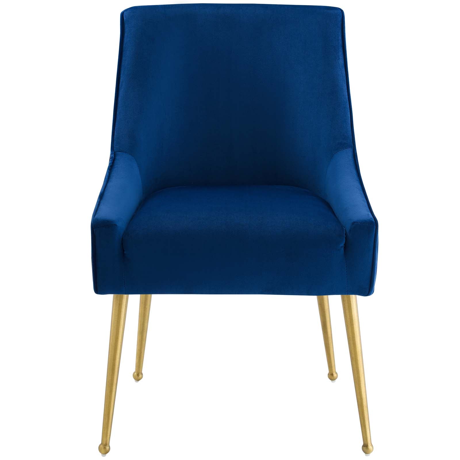 Modway Discern Pleated Back Upholstered Performance Velvet Dining Chair | Dining Chairs | 