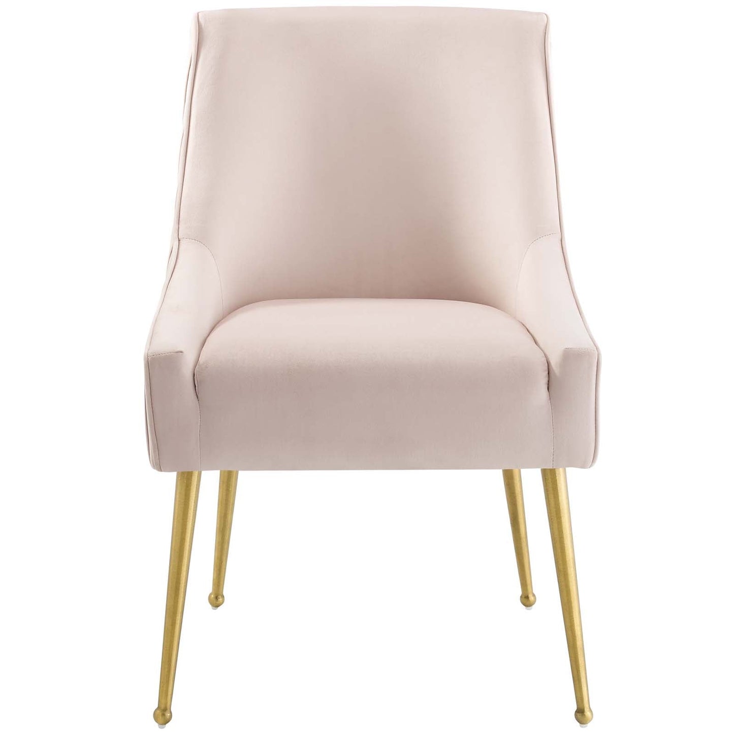 Modway Discern Pleated Back Upholstered Performance Velvet Dining Chair | Dining Chairs | 