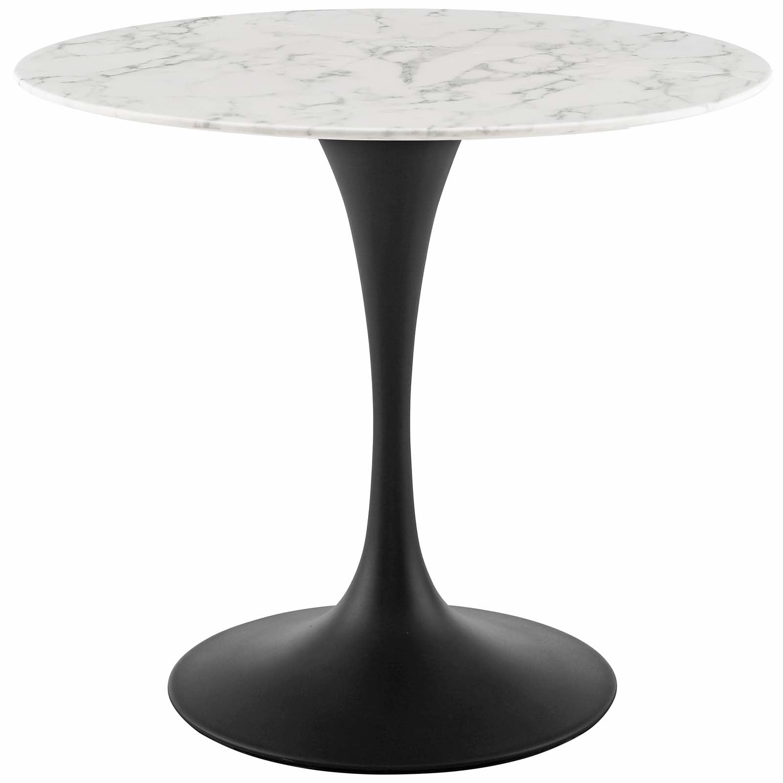 Modway Lippa 36" Round Artificial Marble Dining Table | Dining Tables | Modishstore-2