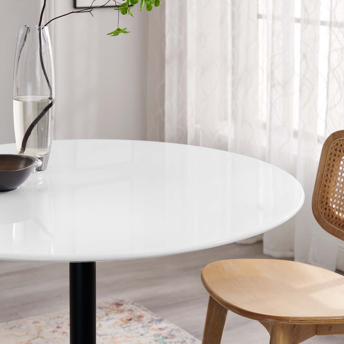 Modway Lippa 40" Round Wood Dining Table - EEI-3521