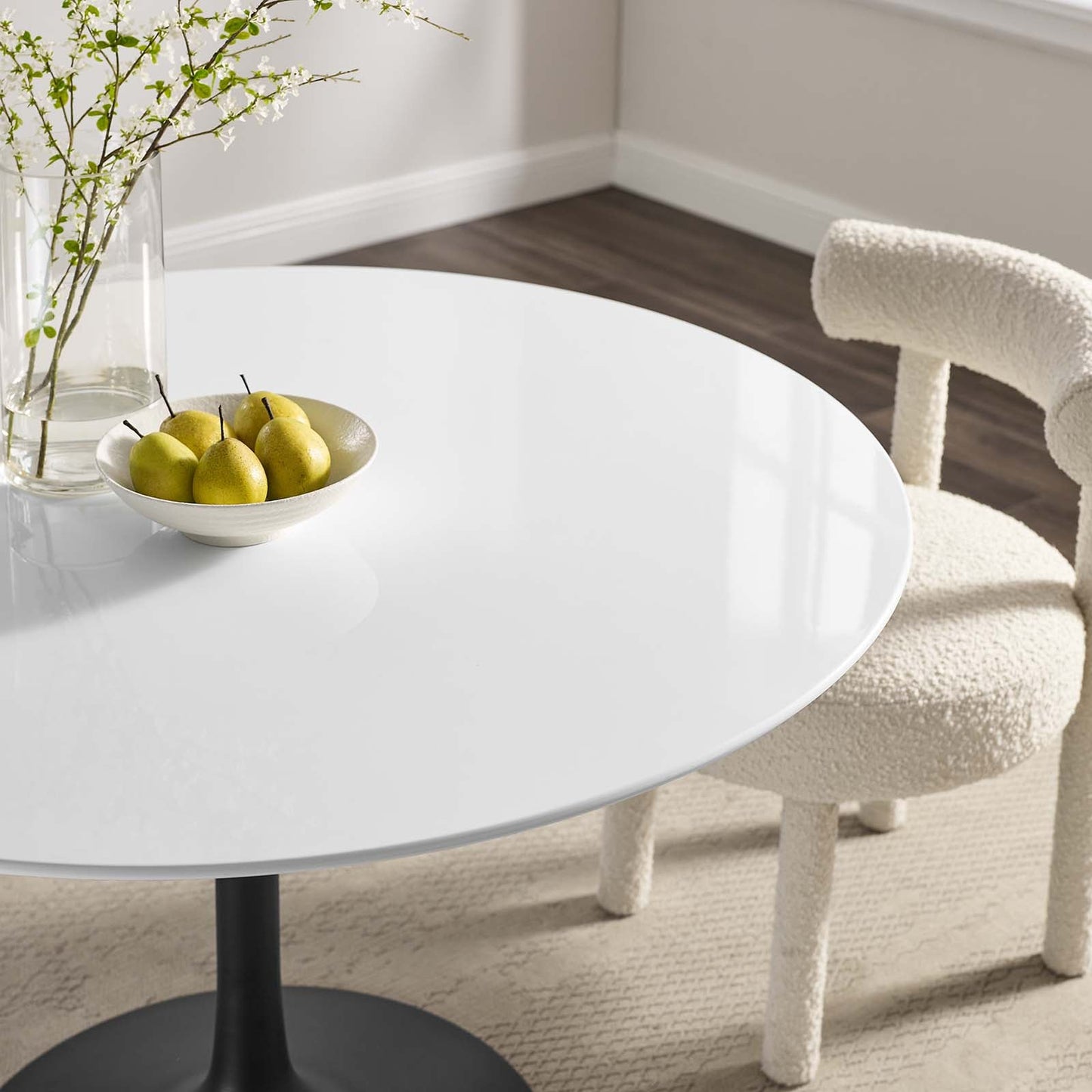 Modway Lippa 47" Round Wood Dining Table-EEI-3522 - EEI-3522