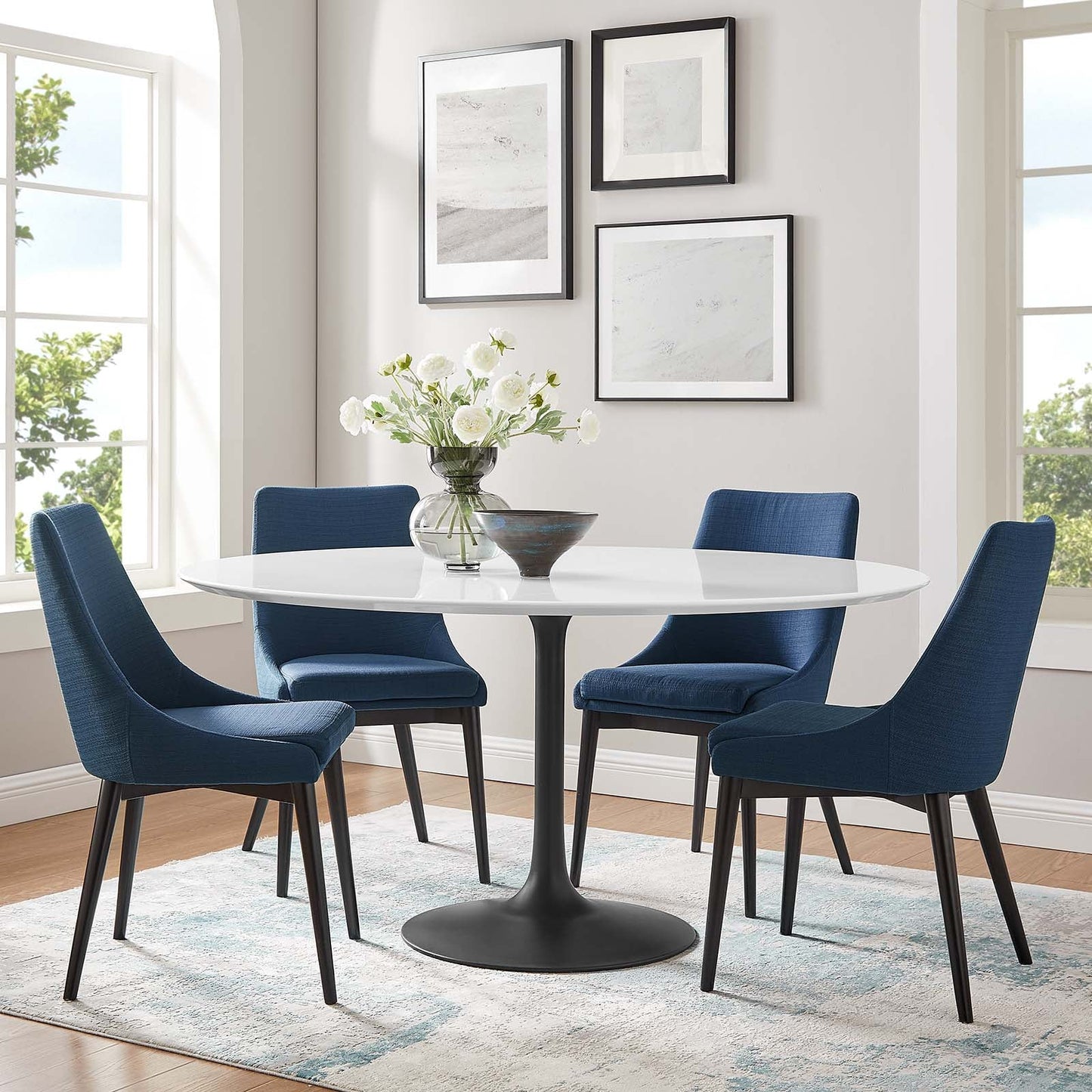 Modway Lippa 60" Round Wood Dining Table - EEI-3524