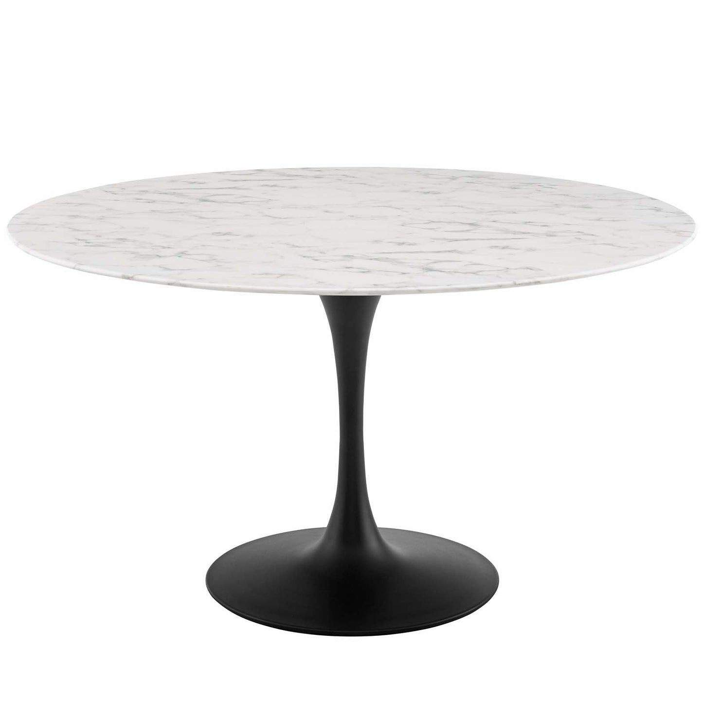 Modway Lippa 54" Round Artificial Marble Dining Table | Dining Tables | Modishstore-2