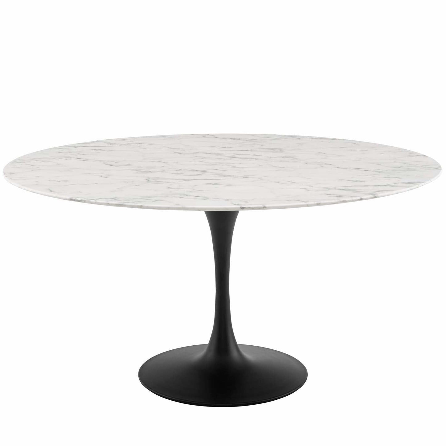 Modway Lippa 60" Round Artificial Marble Dining Table | Dining Tables | Modishstore-2