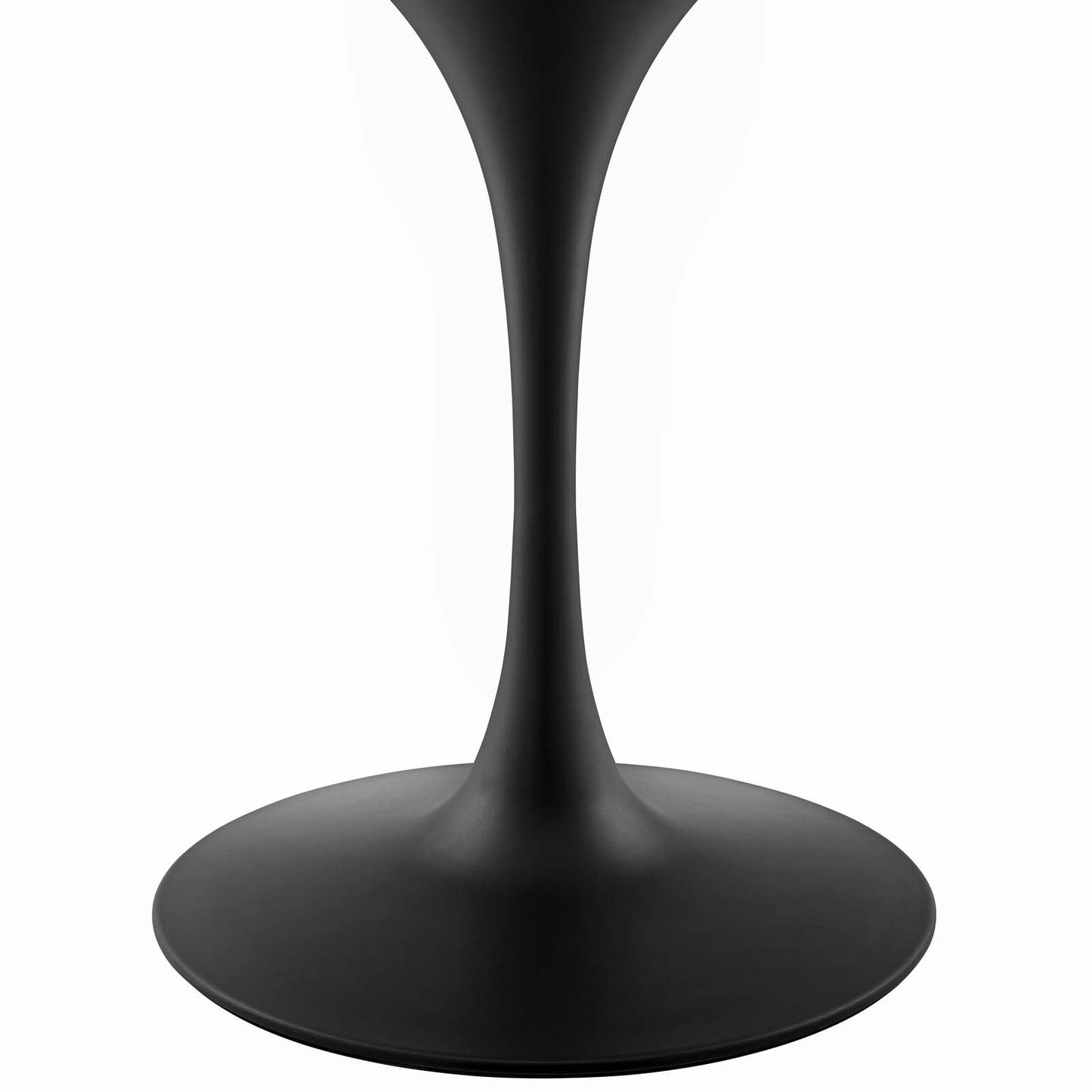 Modway Lippa 54" Oval Artificial Marble Dining Table