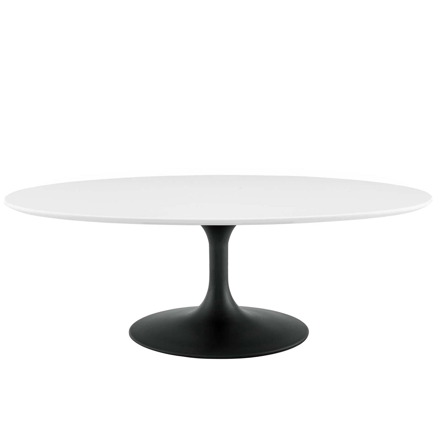 Modway Lippa 48" Oval-Shaped Wood Top Coffee Table-EEI-3536 | Coffee Tables | Modishstore