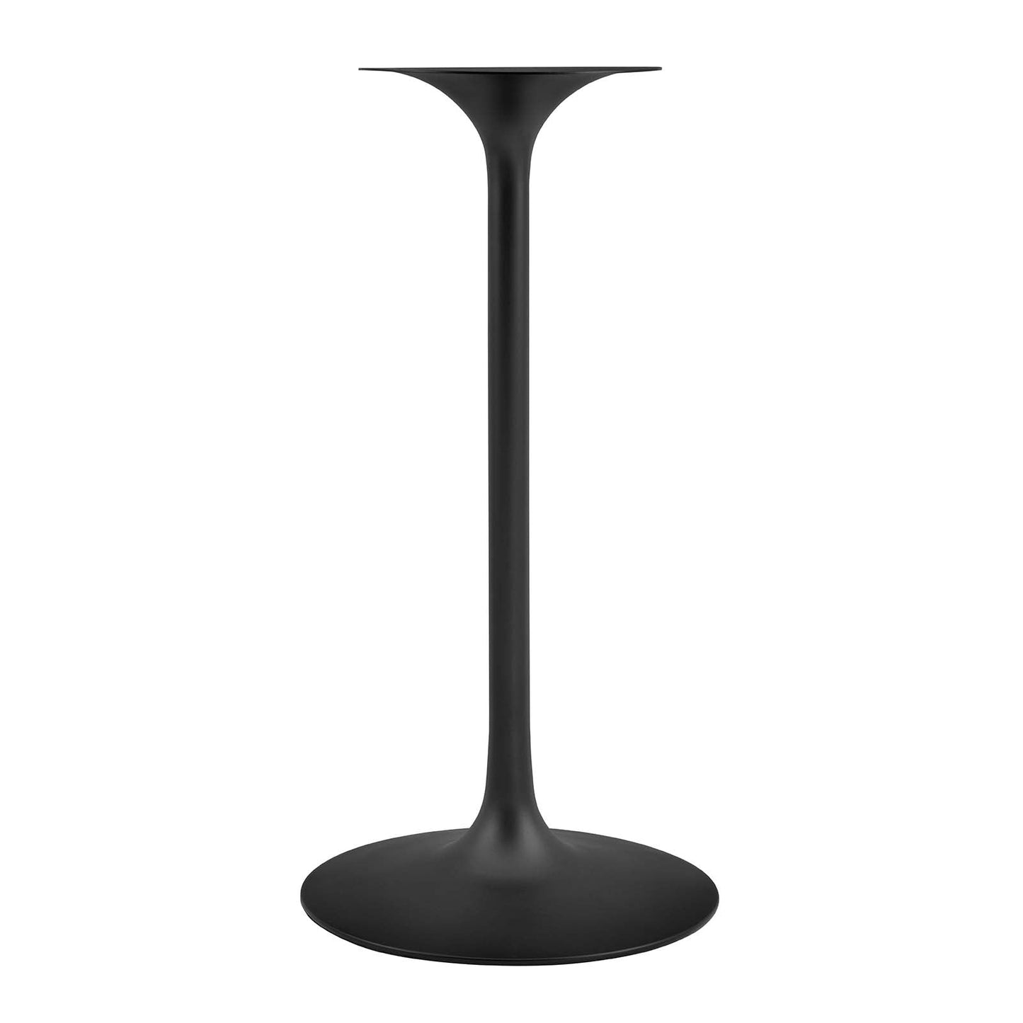 Modway Lippa 28" Square Wood Top Bar Table in White - EEI-3546