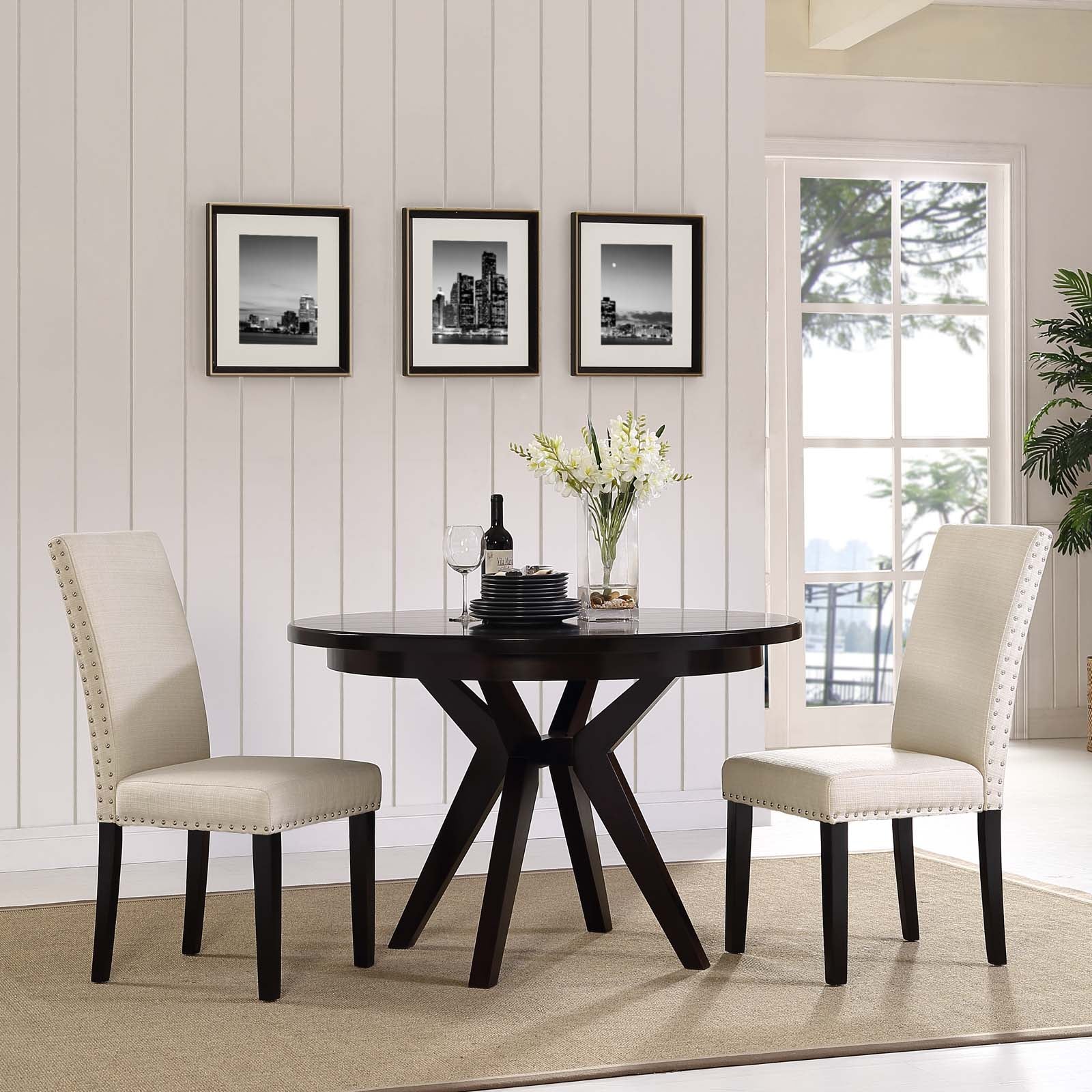 Modway Parcel Dining Side Chair Fabric Set of 2 | Dining Chairs | Modishstore-6