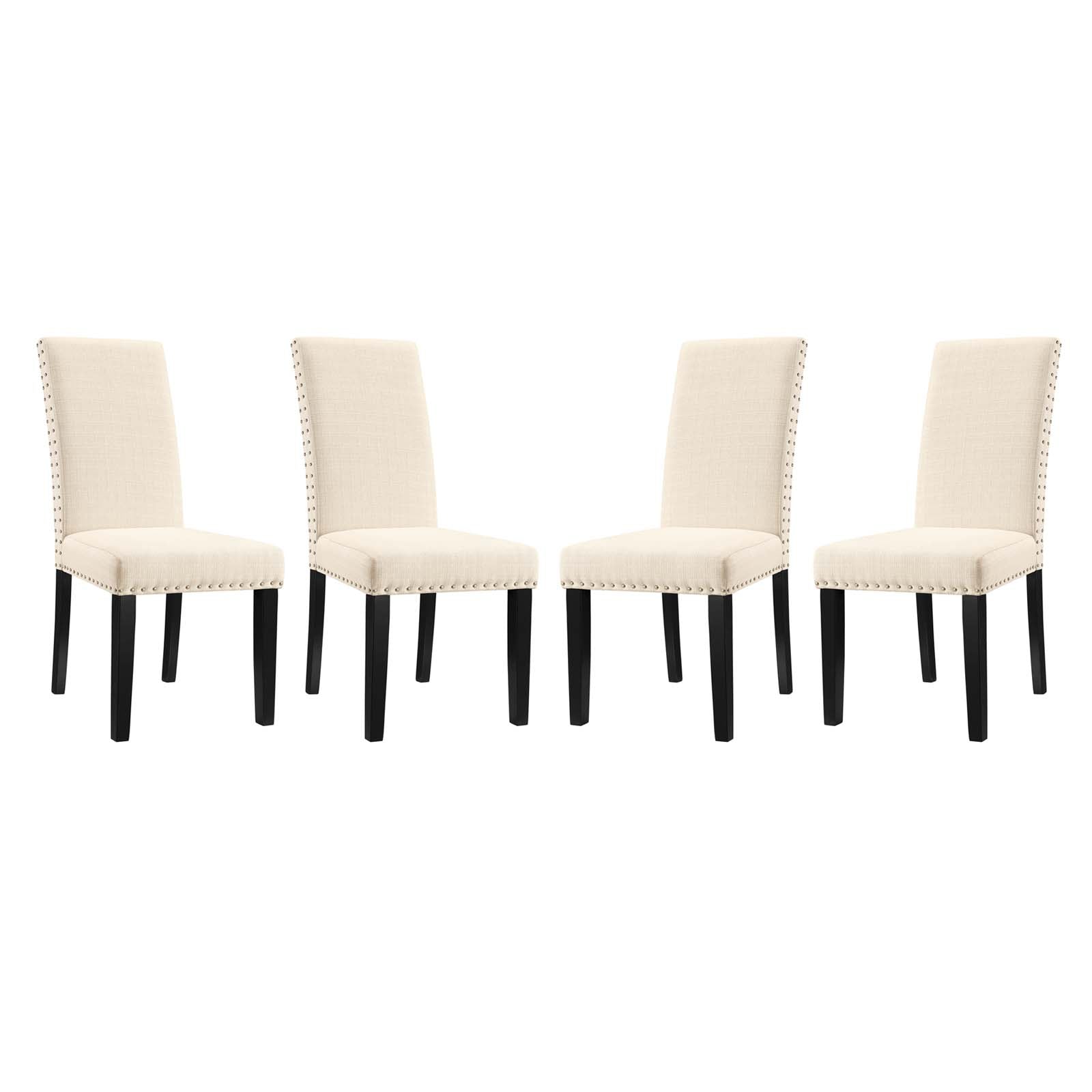 Modway Parcel Dining Side Chair Fabric Set of 4 | Dining Chairs | Modishstore-5
