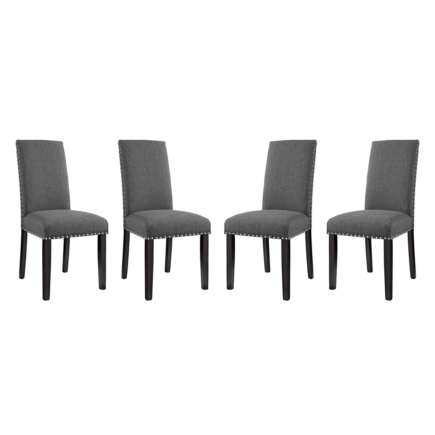 Modway Parcel Dining Side Chair Fabric Set of 4 | Dining Chairs | Modishstore-10