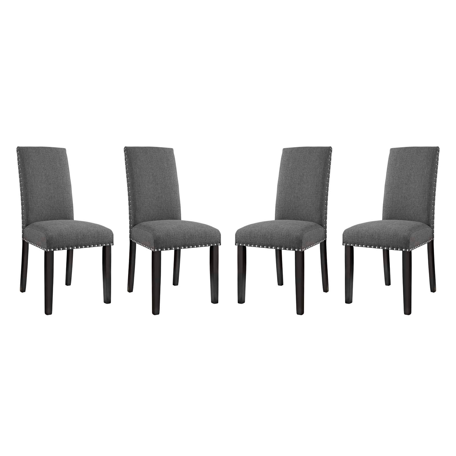 Modway Parcel Dining Side Chair Fabric Set of 4 | Dining Chairs | Modishstore-10