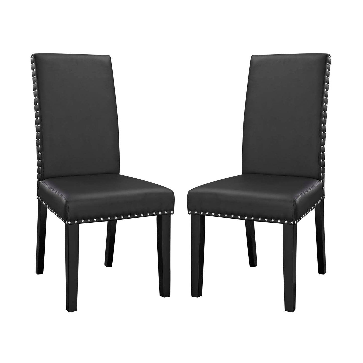 Modway Parcel Dining Side Chair Vinyl Set of 2 | Dining Chairs | Modishstore-2