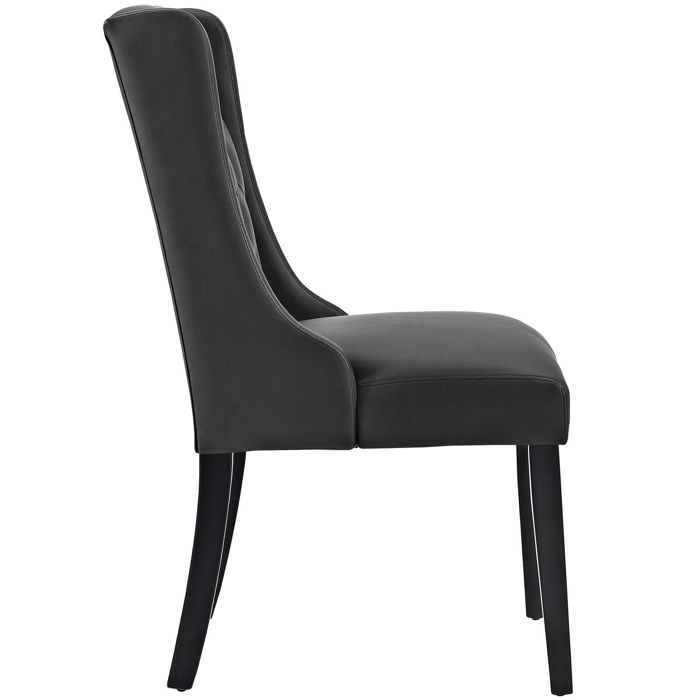 Modway Baronet Dining Chair Vinyl Set of 2