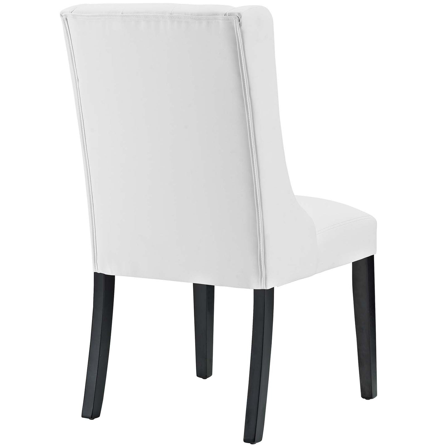Modway Baronet Dining Chair Vinyl Set of 2