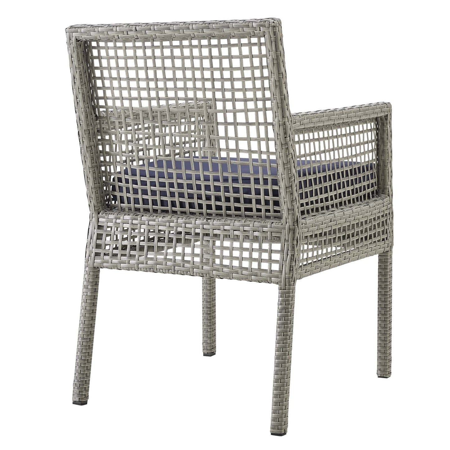 Modway Aura 7 Piece Outdoor Patio Wicker Rattan Set