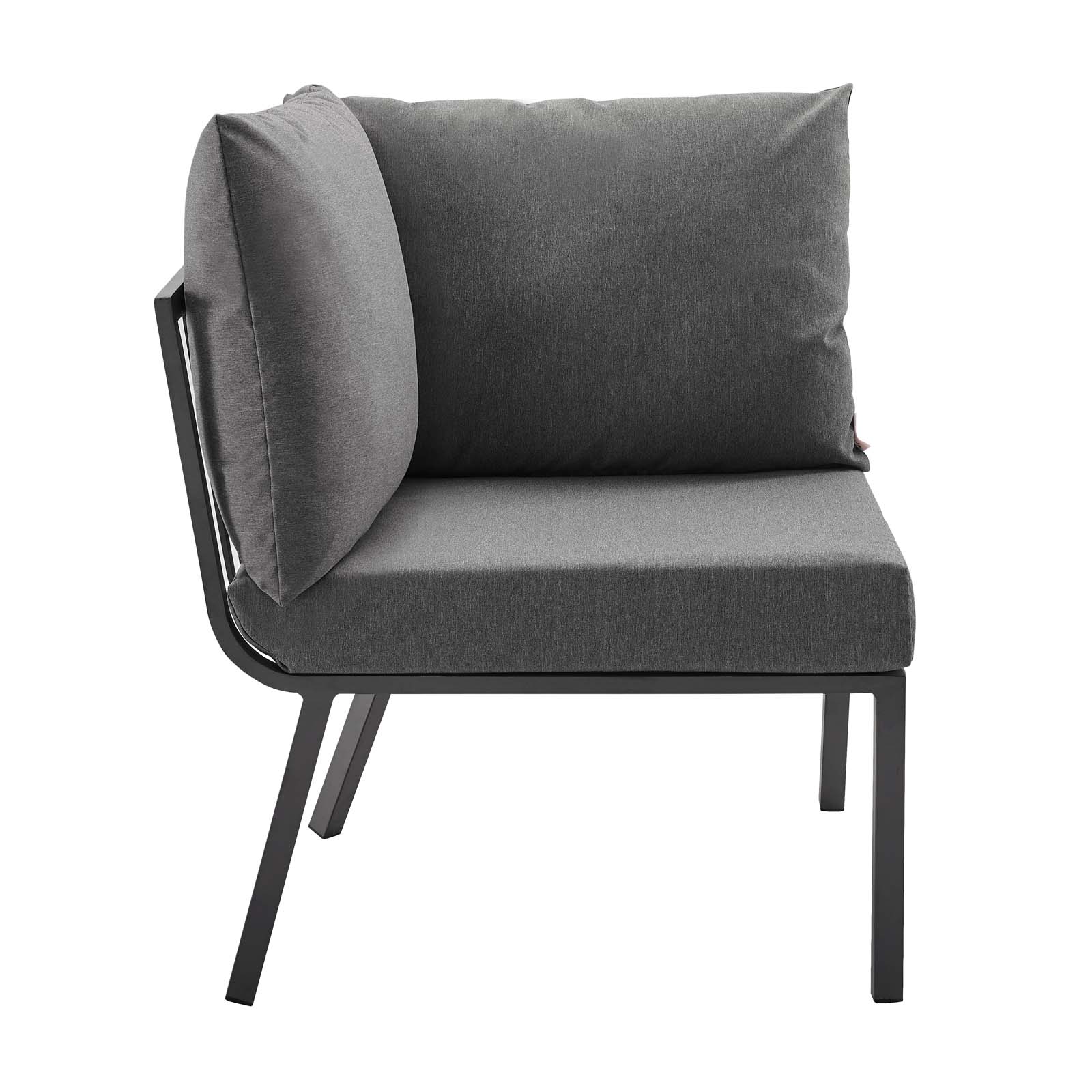 Modway Riverside Outdoor Patio Aluminum Corner Chair | Outdoor Chairs | Modishstore-5