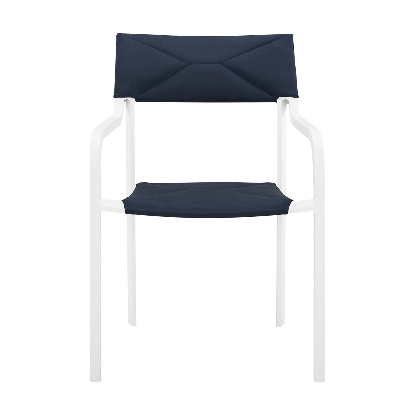 Modway Raleigh Stackable Outdoor Patio Aluminum Dining Armchair | Dining Chairs | Modishstore-13