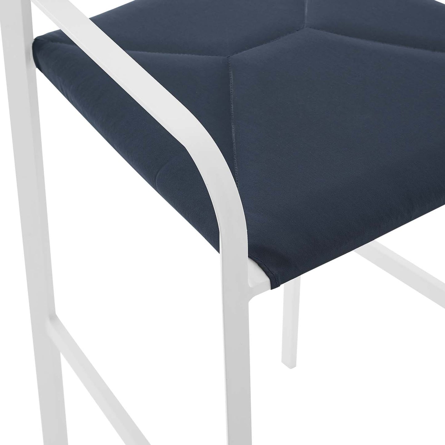 Raleigh Stackable Outdoor Patio Aluminum Bar Stool | Bar Stools | Modishstore-12