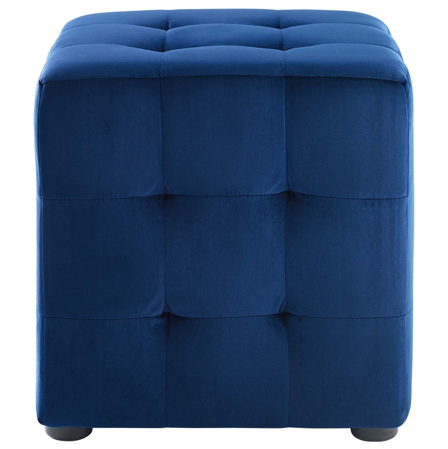 Modway Contour Tufted Cube Performance Velvet Ottoman | Ottomans | 