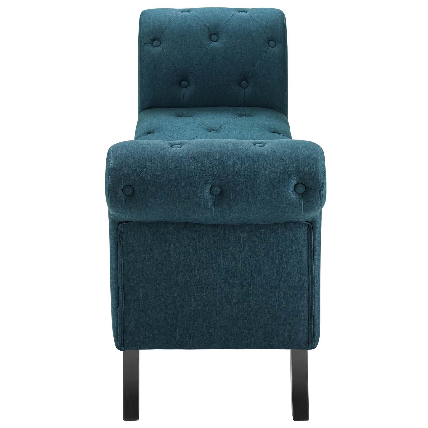 Modway Evince Button Tufted Accent Upholstered Fabric Bench | Stools & Benches | 