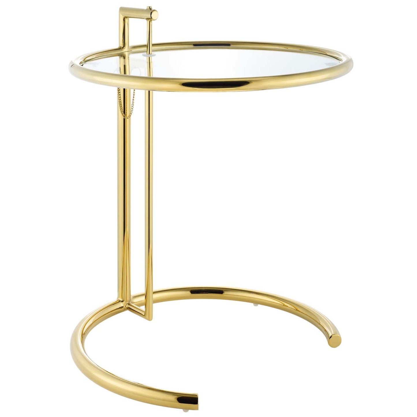 Modway Eileen Gold Stainless Steel End Table